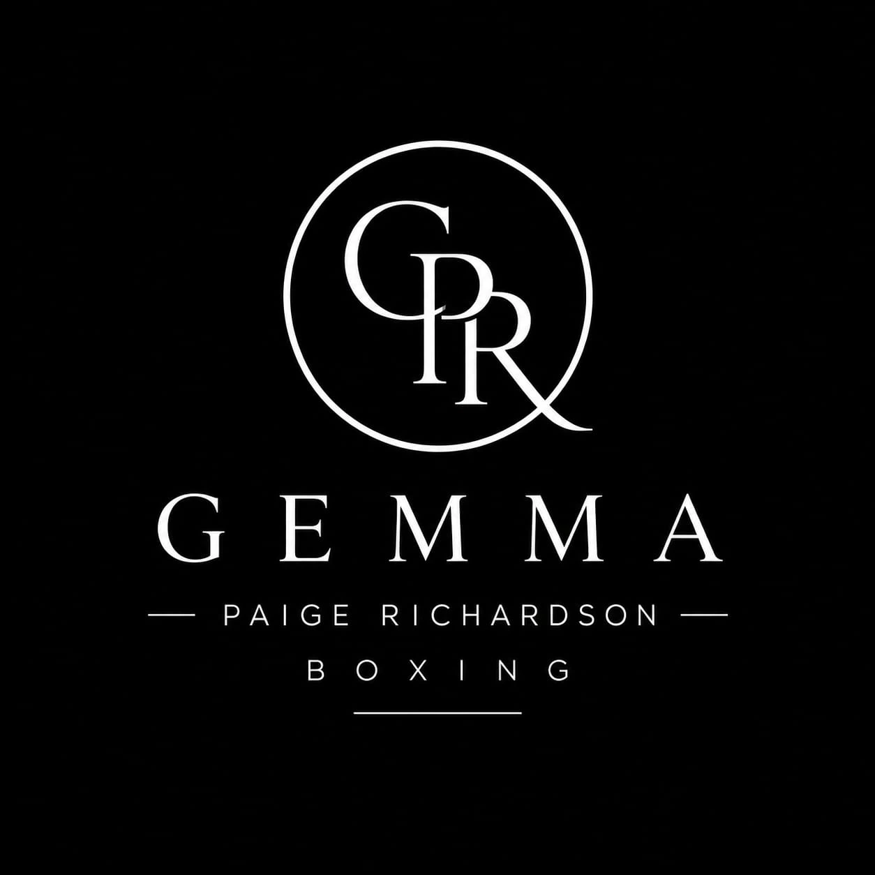 Gemma Paige Richardson Boxing logo
